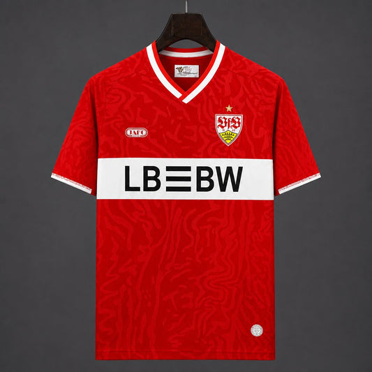 Camisola VfB Estugarda 2026-27 Alternativa Vermelha Versão Adepto