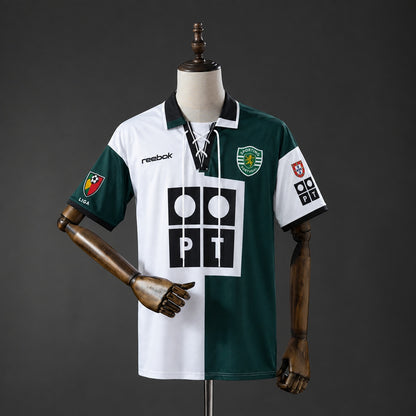 Camisola S.C.P. 2002-03 Alternativa Verde Versão Adepto