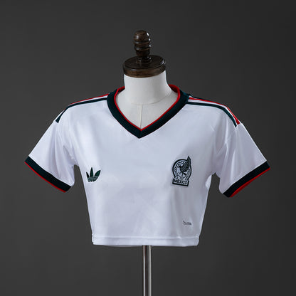 Crop Top Mulher Mexico 2026 Alternativo