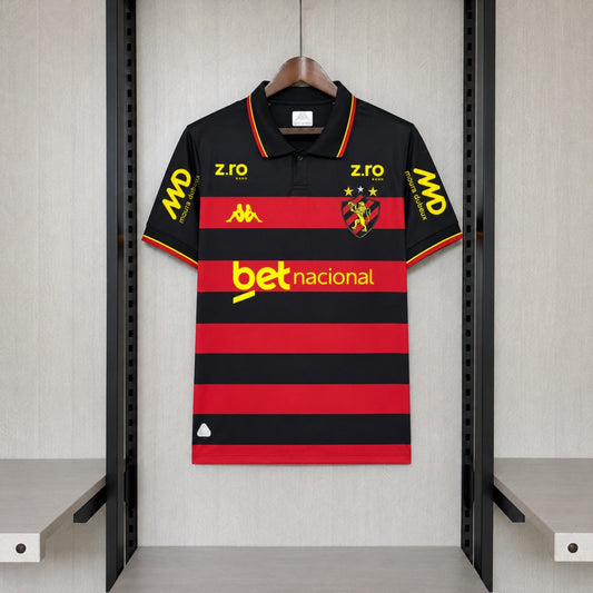 Camisola SC Recife 2026-27 Principal Versão Adepto Todos Patrocinadores