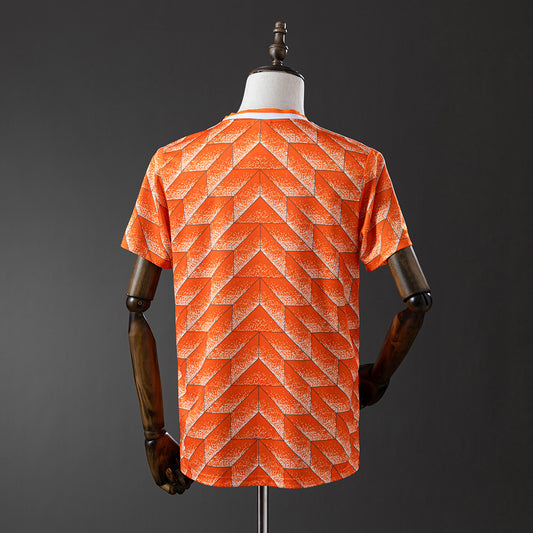 Camisola Paises Baixos 1988 Principal Versão Adepto