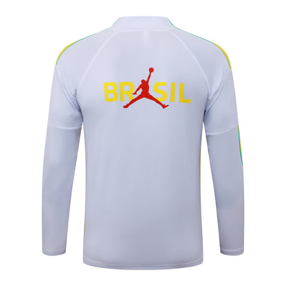 Fato de Treino Brasil 2026 - Camisola com Fecho