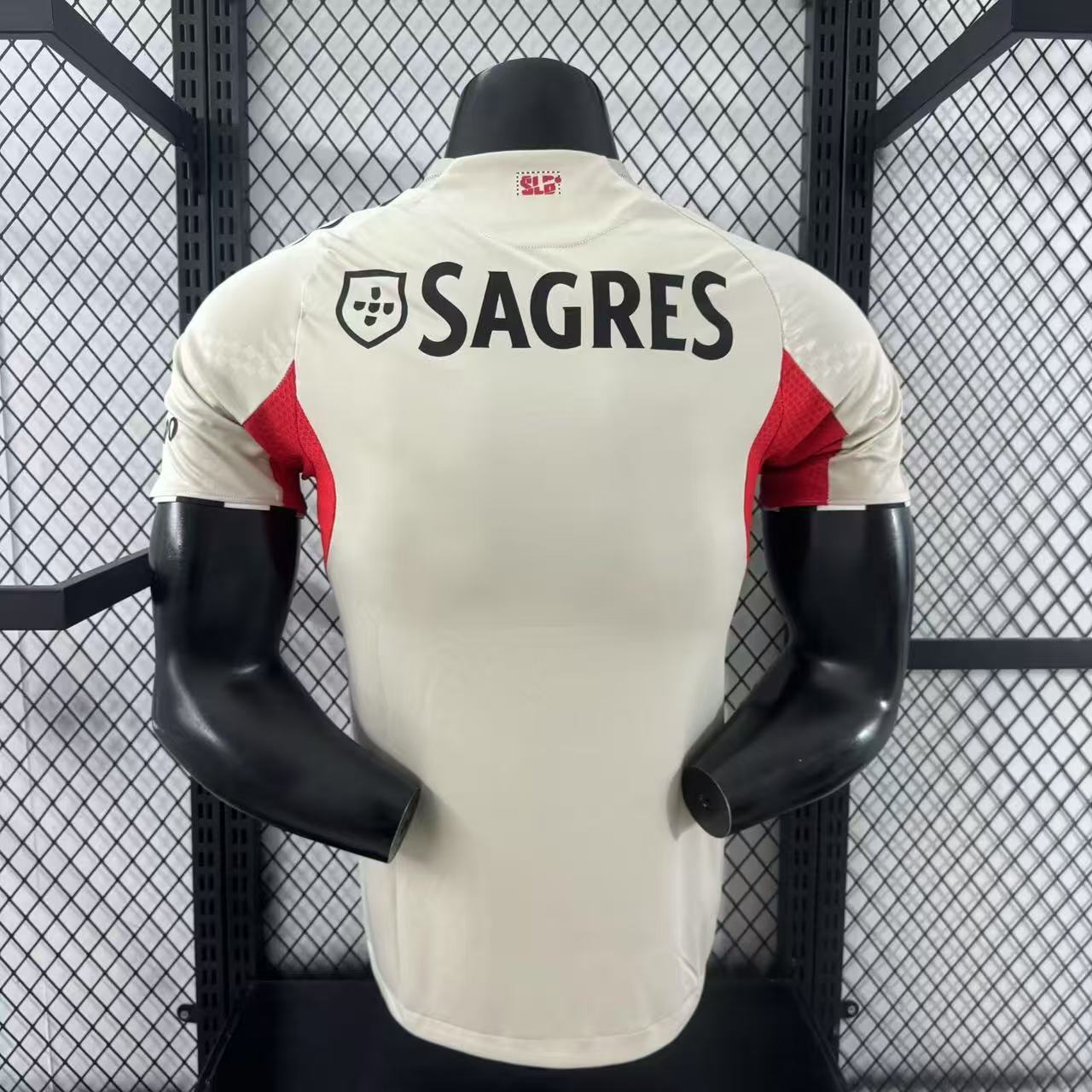 Camisola SLB 2025-26 Alternativa Beje Versão Jogador