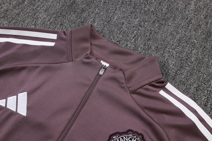 Fato de Treino M-United 2025-26 - Camisola com Fecho