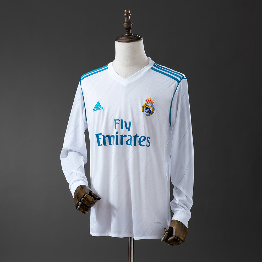 Camisola Manga Comprida Real Madrid 2017-18 Principal BENZEMA #9
