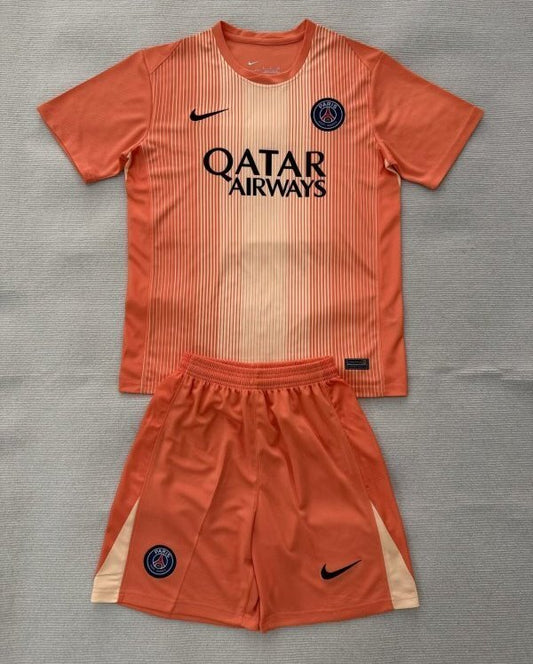 Kit Criança FC Paris Saint-Germain 2025-26 Guarda-Redes