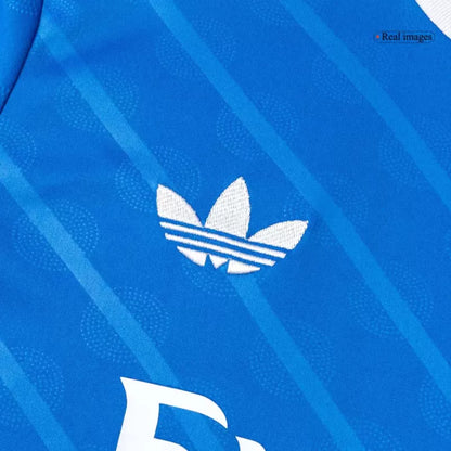 Camisola Manga Comprida Real Madrid CF 2025-26 Alternativa Azul Versão Adepto
