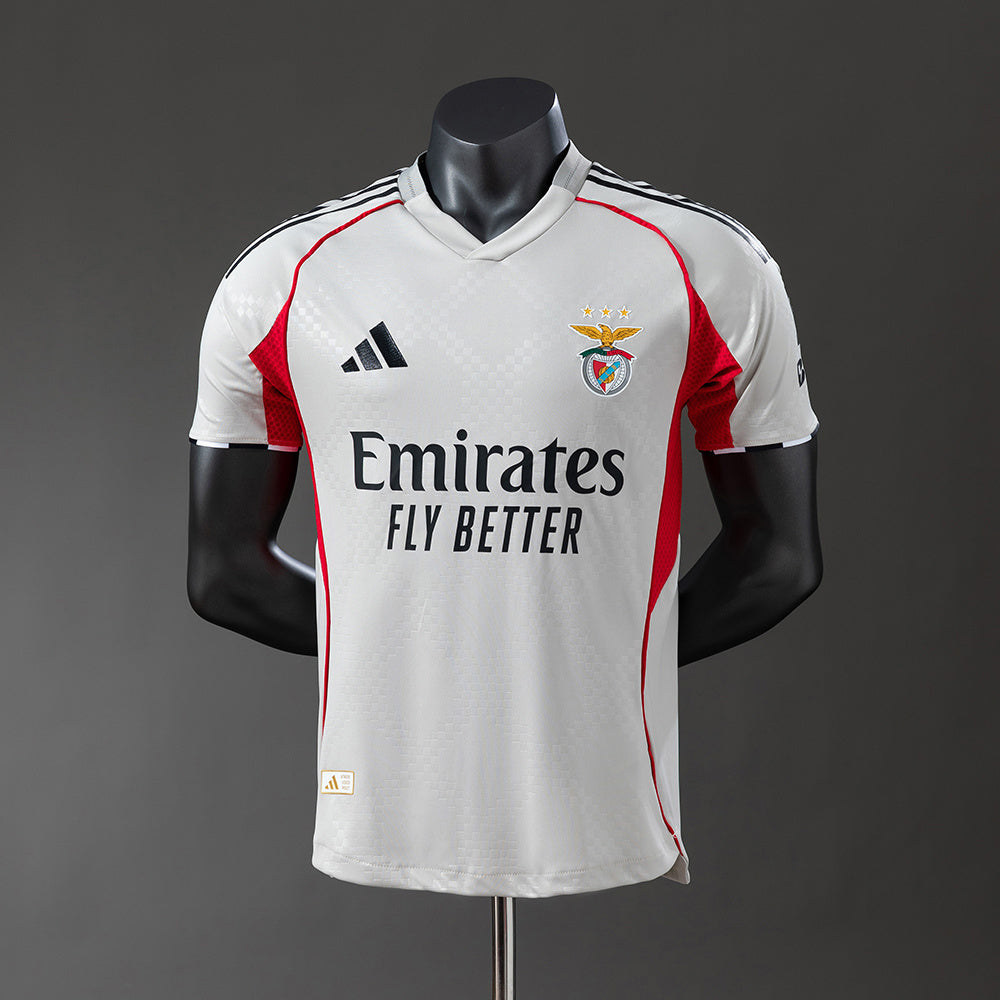 Camisola SLB 2025-26 Alternativa Beje Versão Jogador