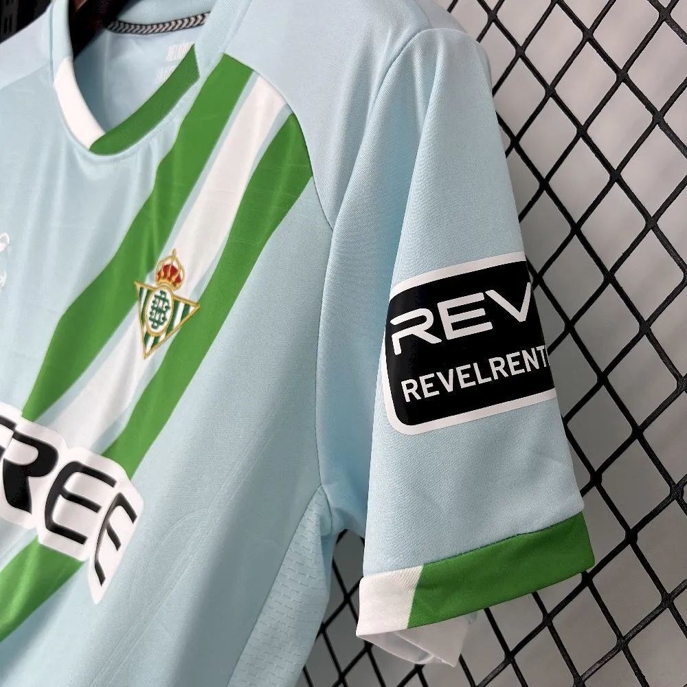 Camisola Real Bétis 2025-26 Alternativa Azul Versão Adepto