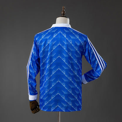 Camisola Manga Comprida Karlsruher SC 1989-90 Principal Versão Adepto