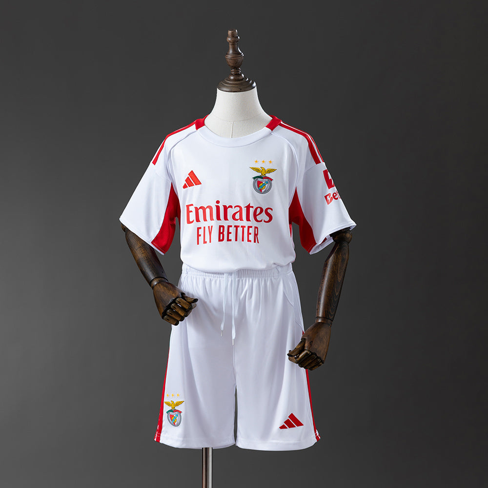 Kit Criança SLB 2025-26 Alternativo Branco