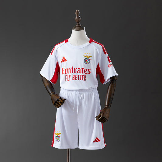 Kit Criança SLB 2025-26 Alternativo Branco