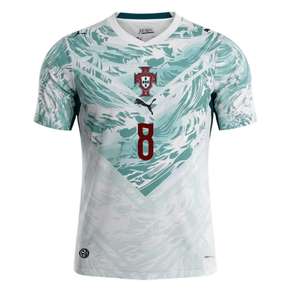 Camisola Portugal 2026 Alternativa Versão Adepto B. FERNANDES #8
