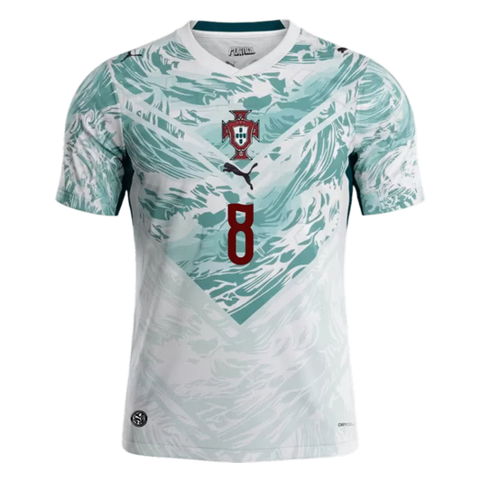 Camisola Portugal 2026 Alternativa Versão Adepto B. FERNANDES #8