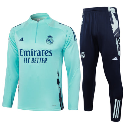 Fato de Treino Real Madrid CF 2024-25 - Camisola com Fecho
