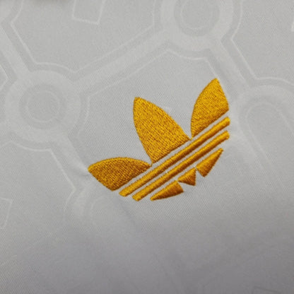 Camisola AS Roma 2025-26 Alternativa Branca Versão Adepto