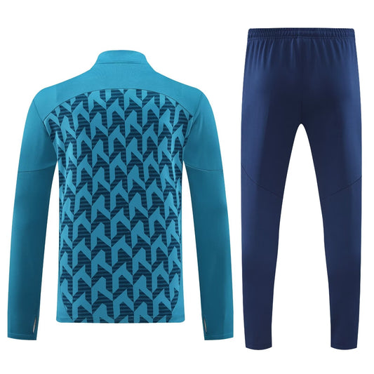 Fato de Treino Olympique Marselha 2024-25 - Camisola com Fecho