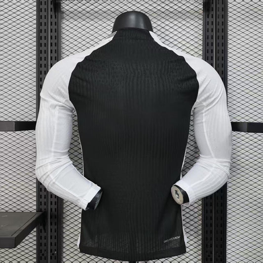 Camisola Manga Comprida SC Corinthians 2025-26 Alternativa Preta Versão Jogador
