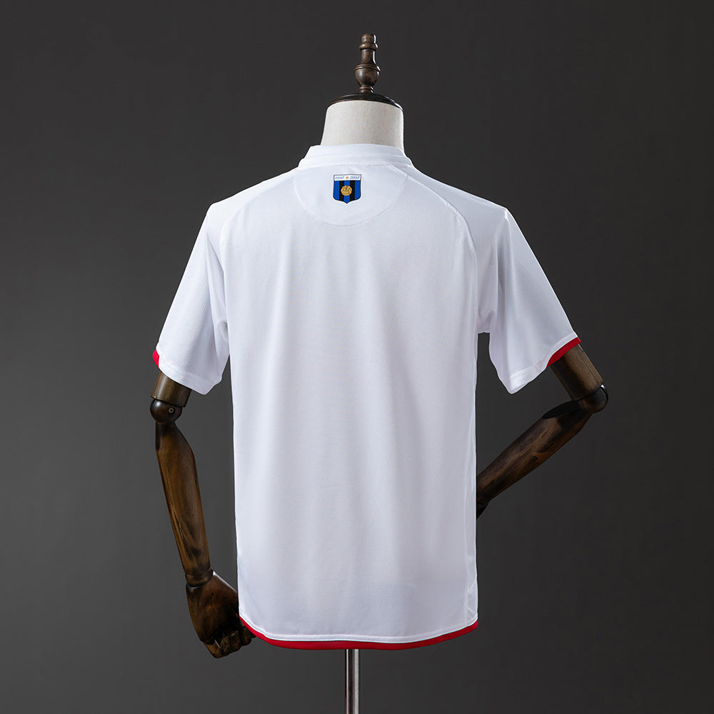 Camisola Inter Milão 2007-08 Alternativa Branca Versão Adepto