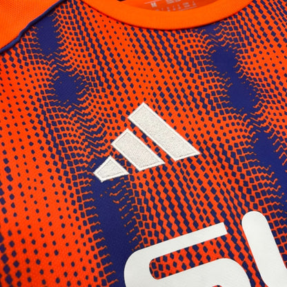 Camisola Schalke 04 2025-26 Alternativa Laranja Versão Adepto
