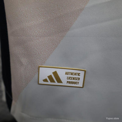 Camisola Espanha 2025 Alternativa Creme Versão Jogador