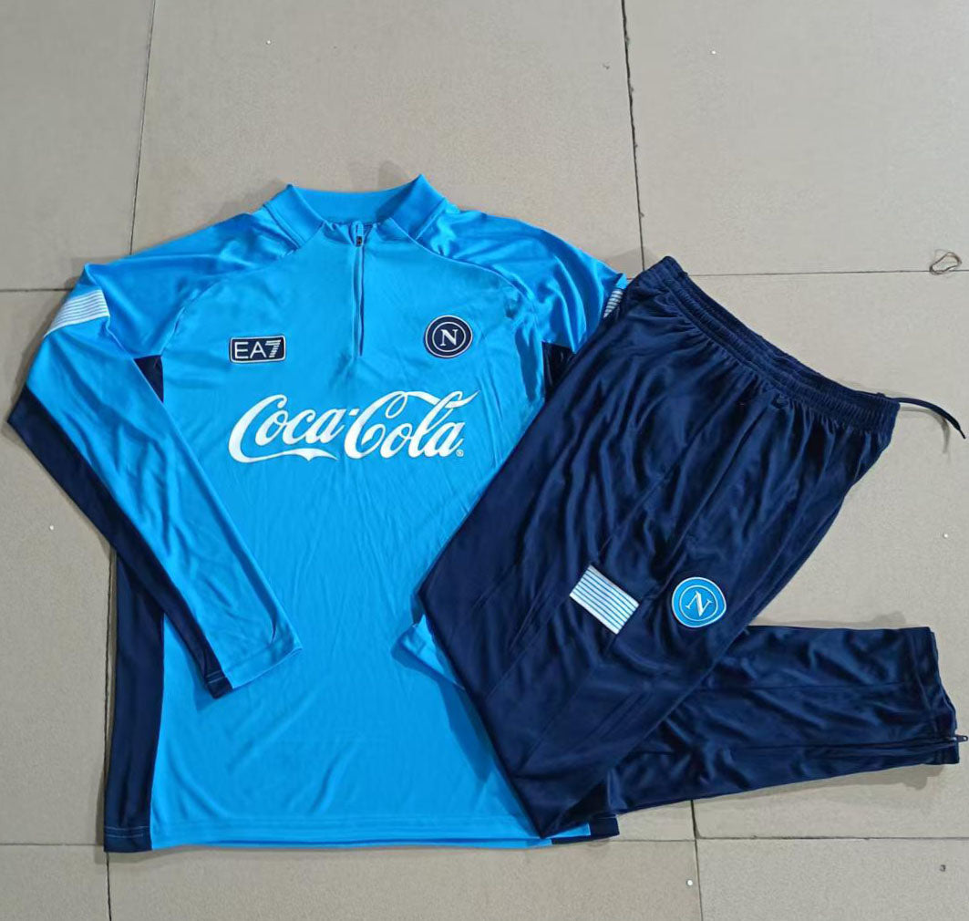 Fato de Treino Napoles 2026-27 - Camisola com Fecho