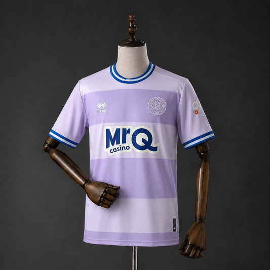 Camisola QPR 2026-27 Alternativa Roxa Versão Adepto