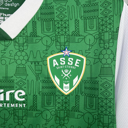 Camisola AS Saint-Etienne 2025-26 Principal Versão Adepto