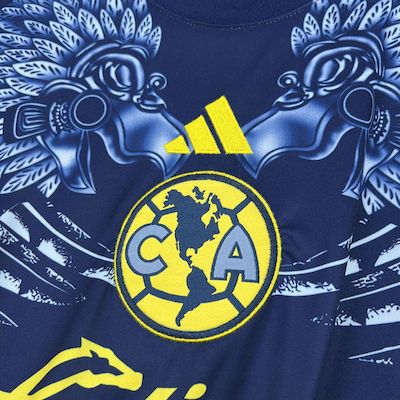 Camisola CF America 2025-26 Alternativa Azul Versão Adepto