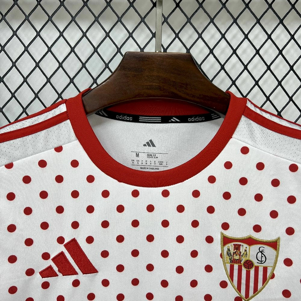 Camisola Sevilha FC 2025-26 Pre-Match Versão Adepto