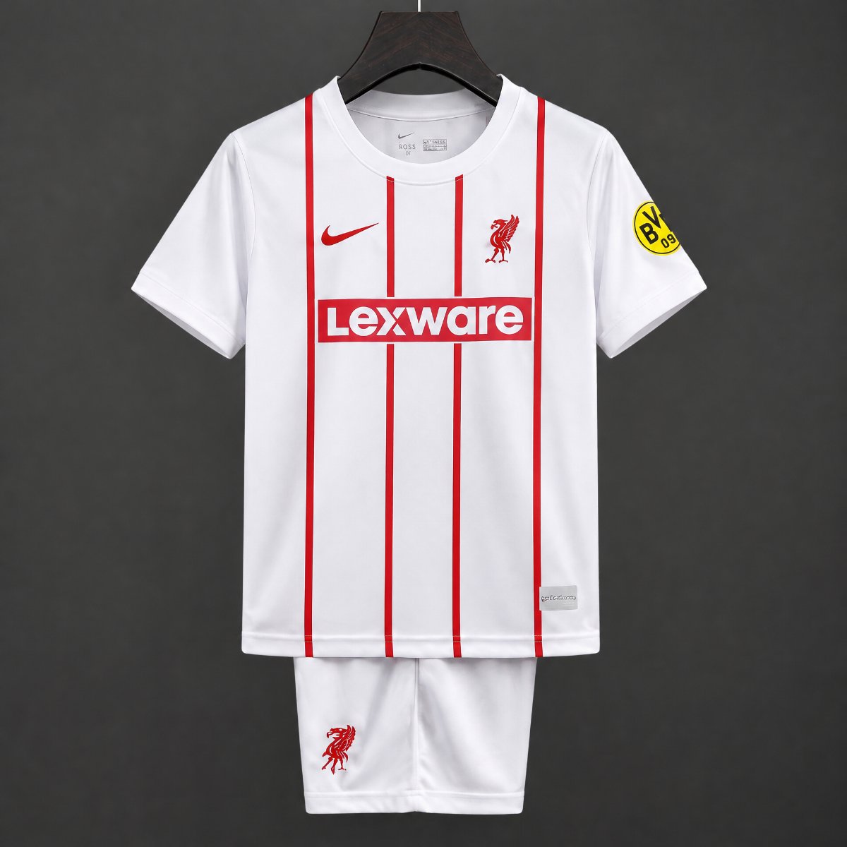 Kit Criança SC Freiburg 2026-27 Alternativo Branco