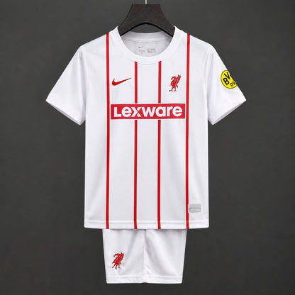 Kit Criança SC Freiburg 2026-27 Alternativo Branco