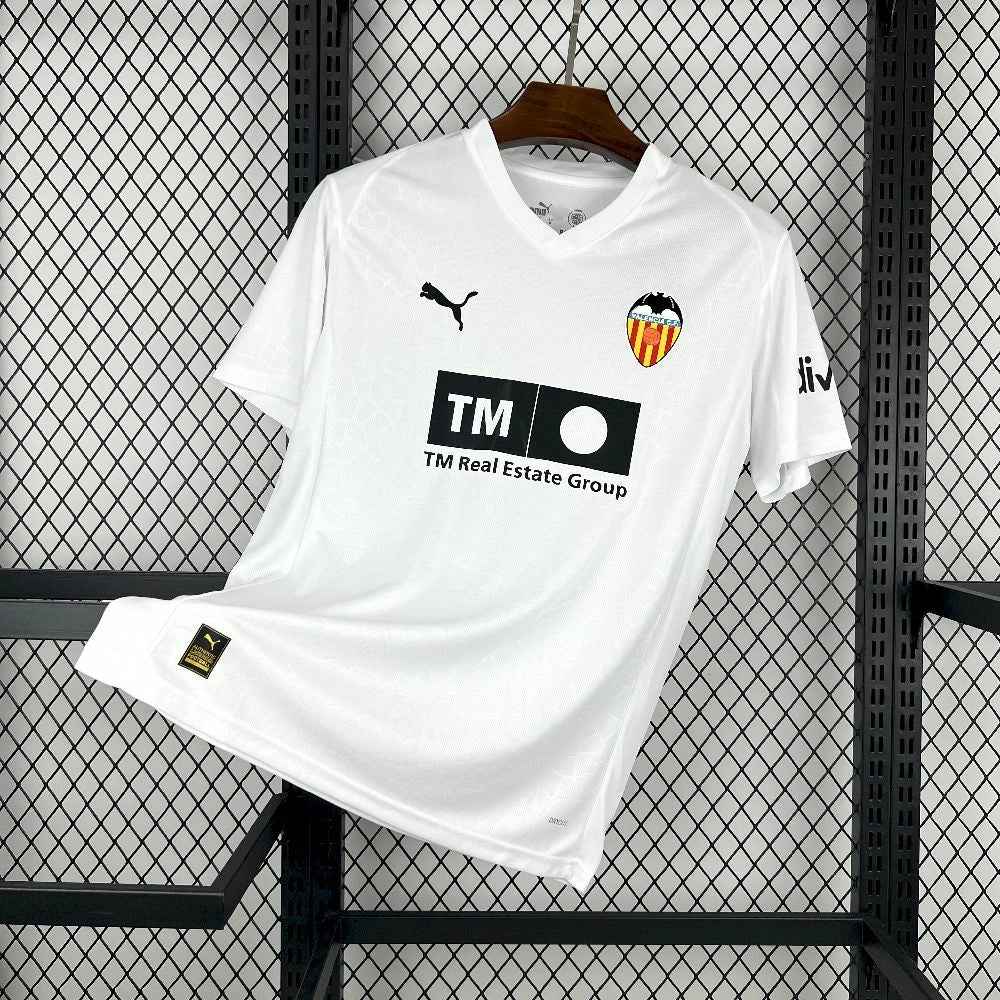 Camisola Valencia FC 2025-26 Principal Versão Adepto