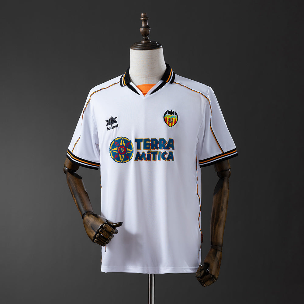 Camisola Valencia FC 1999-00 Principal Versão Adepto