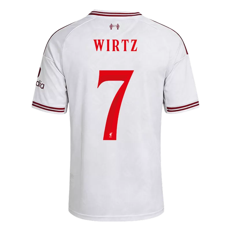 Camisola LIV 2026-27 Alternativa Branca UCL Versão Adepto WIRTZ #7
