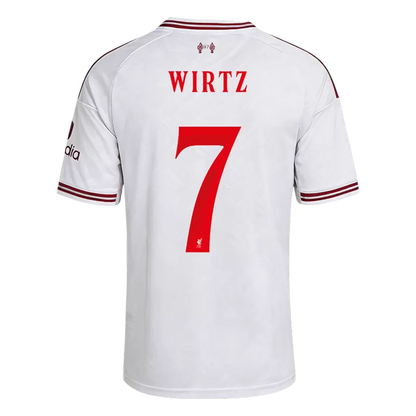 Camisola LIV 2026-27 Alternativa Branca UCL Versão Adepto WIRTZ #7