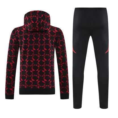 Fato de Treino M-United 2025-26 - Camisola com Capuz