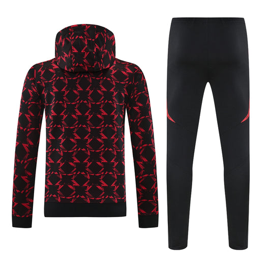 Fato de Treino M-United 2025-26 - Camisola com Capuz