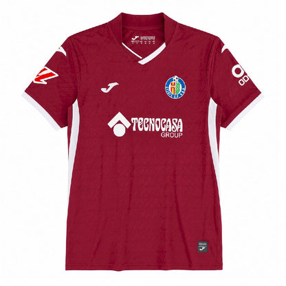Camisola Getafe 2026-27 Alternativa Vermelha Versão Adepto