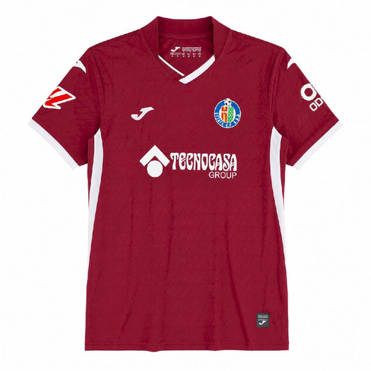 Camisola Getafe 2026-27 Alternativa Vermelha Versão Adepto
