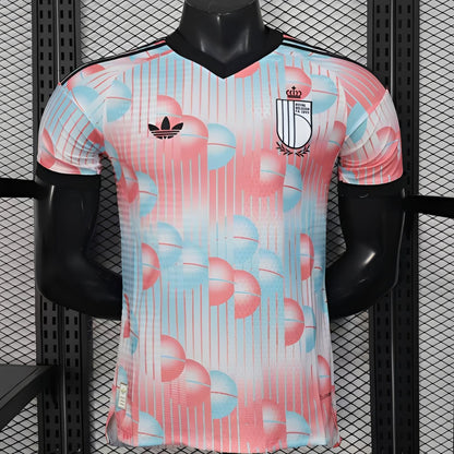 Camisola Belgica 2026 Alternativa Azul Versão Jogador