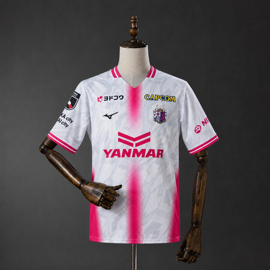 Camisola Cerezo Osaka 2026-27 Alternativa Branca Versão Adepto