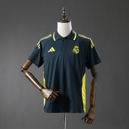 Polo Real Madrid CF 2025-26 Cinza Escuro