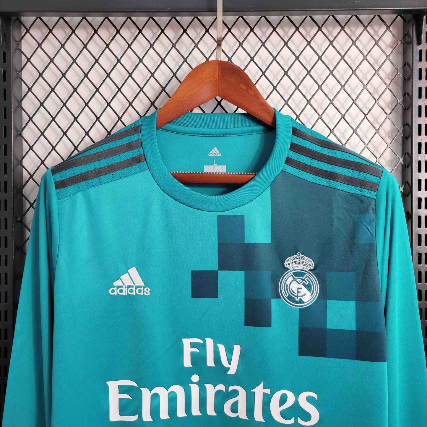 Camisola Manga Comprida Real Madrid 2017-18 Alternativa