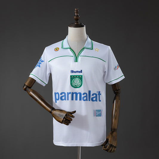 Camisola SE Palmeiras 1999-00 Alternativa Branca Versão Adepto