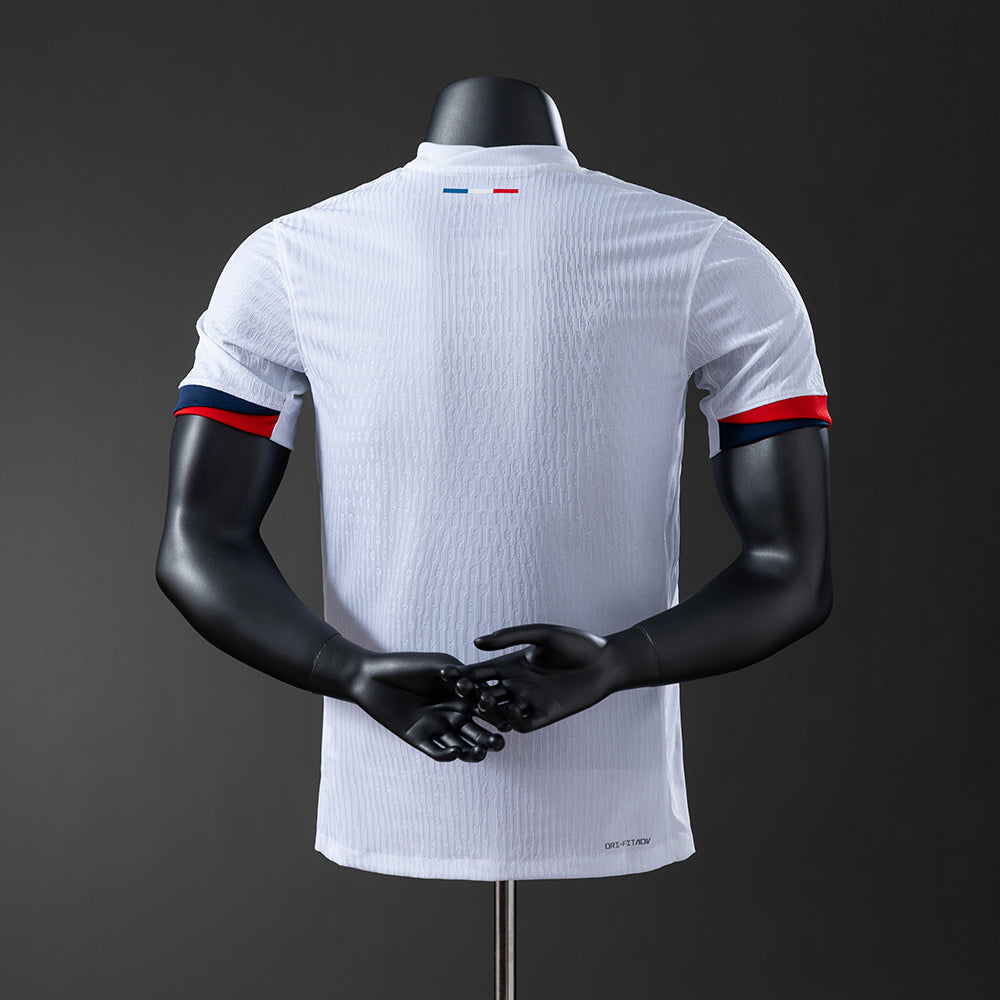Camisola FC Paris Saint-Germain 2024-25 Alternativa Branca Versão Jogador