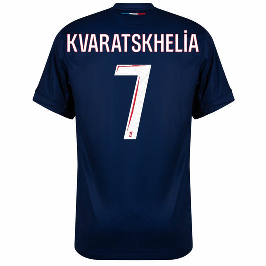 Camisola FC Paris Saint-Germain 2024-25 Principal Versão Adepto KVARATSKHELIA #7