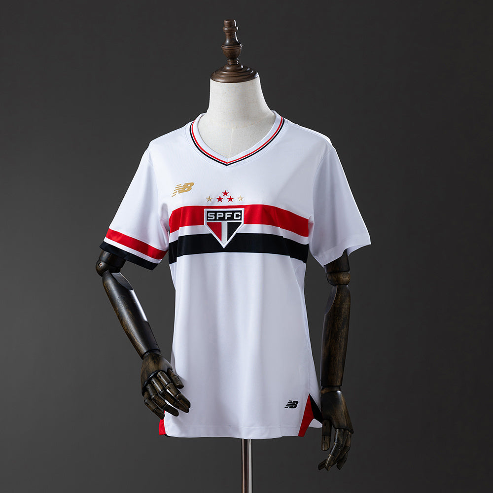 Camisola São Paulo FC 2025-26 Principal Lisa Versão Mulher