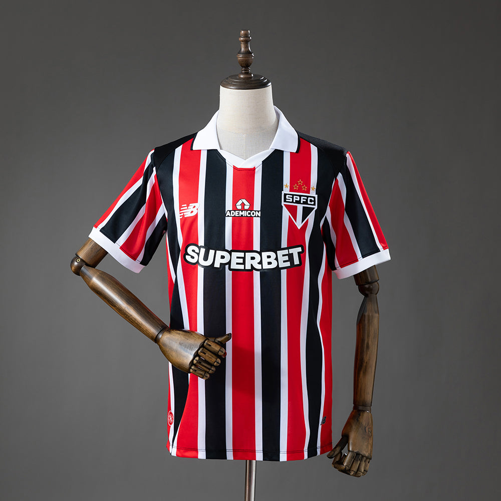 Camisola São Paulo FC 2026-27 Alternativa Riscas Versão Adepto