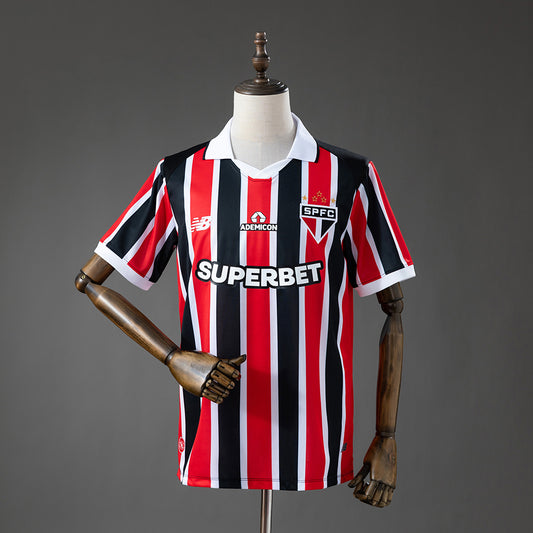 Camisola São Paulo FC 2026-27 Alternativa Riscas Versão Adepto